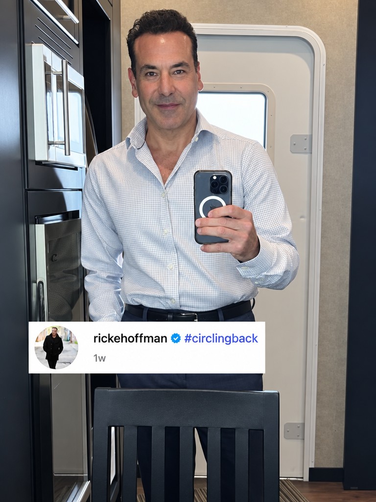 Rick Hoffman, a hair transplant patient of Dr. Bailey